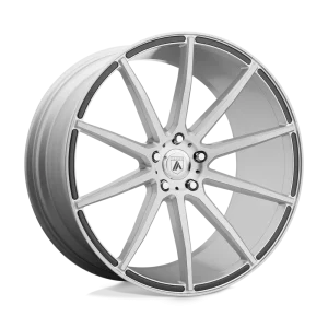 Asanti Black – ABL-20 ARIES – Silver – 20″x10″ 25mm – Summer Wheels – ABL20-20101525SL